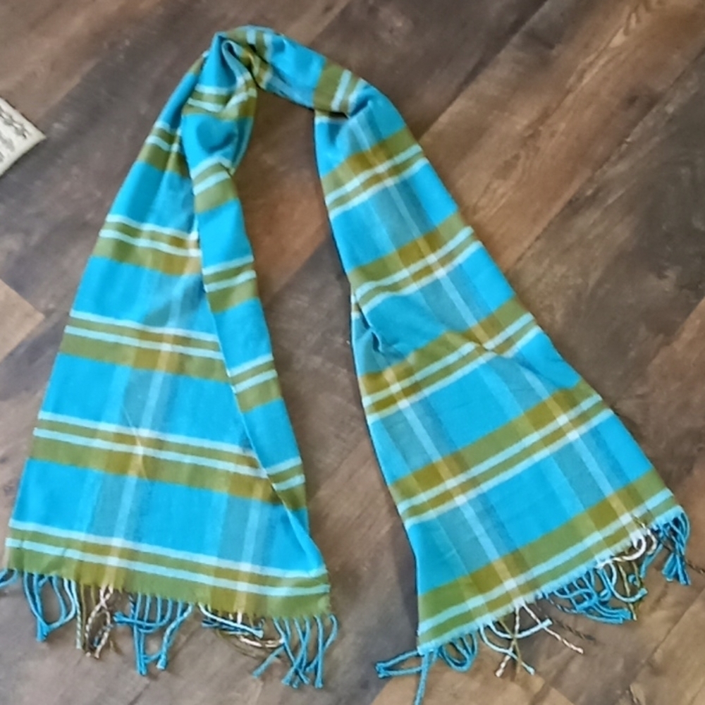 Lands end plaid scarf